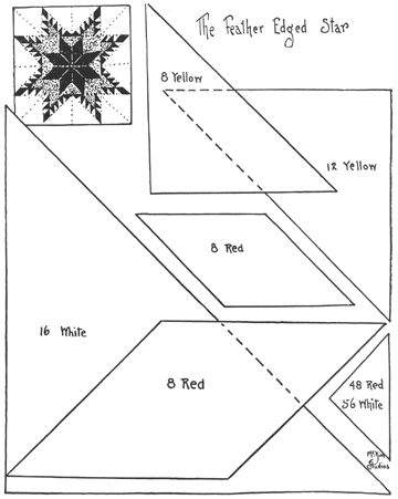 Feather Edged Star Quilt