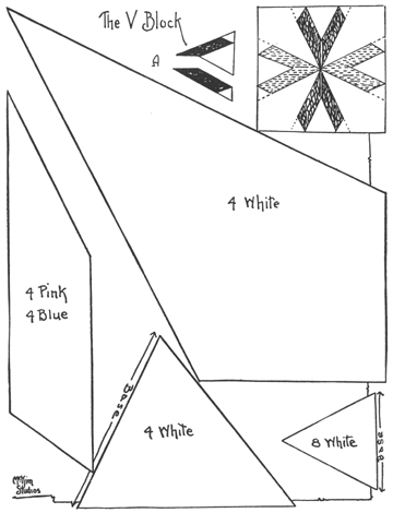 V Block Quilt